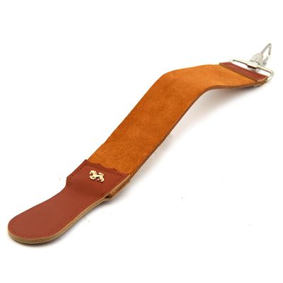 FRCOLOR Straight Razor Sharpening Belt Double Layer Leather Barber Strop Razor Men Shaving Tool