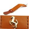 FRCOLOR Straight Razor Sharpening Belt Double Layer Leather Barber Strop Razor Men Shaving Tool view 2