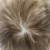 Soft Full French Lace Mens Toupee Human Hair System Toupee For Men Natural Hairline Male Hair Prosthesis Breathable Hairpiece 8"X10" #730 Very Light Brown with 30% gray hair-100% density view 4