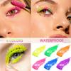 2 Colored Mascara for Eyelashes Set,Blue Green Halloween Fluorescent Colorful Waterproof Long lasting Charming Voluminous Mascara for Women Cruelty Free Vegan Eye Makeup (02# Green &05# Blue) view 4
