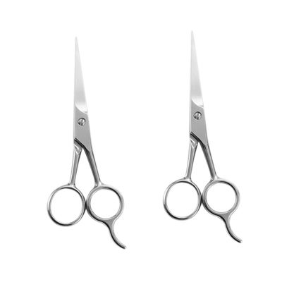 FRCOLOR 2pcs Men Beard Trimmer Stainless Steel Beard Scissors Styling Scissors for Care