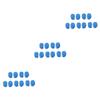 FRCOLOR 30pcs Hair Dyeing Ear Covers Ear Protectors Noise Reduction Plastic Fit for Salon Home view 1