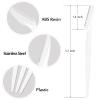 12 Pcs White Eyebrow Razors, Face Razors Multipurpose, Exfoliating Dermaplaning Tools, Eyebrow Trimmers Shaver with Protective Cover, Facial Hair Removal for Women Men Body Use view 4
