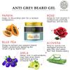 Buddha Natural Anti Grey Beard Gel - 100 Gms - Ayush Certified - Gel Protection For Early Greys (100.00 G (Pack Of 1)) view 4