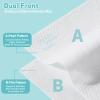Disposable Face Towel 100 Count, Soft Cotton Facial Dry Wipes, Multi-Purpose for Skin Care, Makeup Remover, Face Wipes and Facial Cleansing view 2