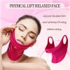 APPTI 5Pcs Rosa V-Line Lifting Bandage Mask, Double Chin Reducer Face Lifting Masks, Chin Strap for Women,Cheek & Neck Patch view 2