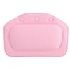 12.2x8.27 in Bath Pillow Bathtub Pillow with Non-Slip Suction Cups Soft Foam Padded Spa Tub Headrest Head Neck Back Cushion for Bathroom(Pink) view 1