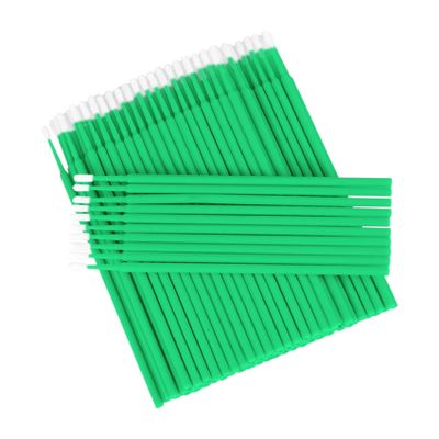 200 Pcs Micro Applicators Brushes, Micro Buds for Eyelashes, Disposable Eyelash Extension Brush for Eyelash Extensions (200PCS, LightGreen)