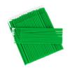 100 Pcs Micro Applicators Brushes, Micro Buds for Eyelashes, Disposable Eyelash Extension Brush for Eyelash Extensions (100PCS, DarkGreen) view 1