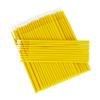 200 Pcs Micro Applicators Brushes, Micro Buds for Eyelashes, Disposable Eyelash Extension Brush for Eyelash Extensions (200PCS, Yellow) view 1