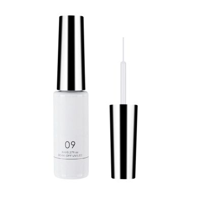 8ml Nail Enhancement 12 Color Drawing Glue Nail Solid Color Drawing Glue Single Bottle Heart Nail Charms