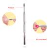 4PCS Nail Cuticle Pusher Stainless Steel Manicure and Pedicure Cleaner Tool for for Fingernails and Toenails Nail Care Kit Dual Sided Silver view 4