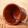 BABYCE Foot Massager Spa Solid Wood Foot Tub, Heightening Insulation with Lid Oak Foot Bath Care Pedicure Wooden Foot Basin Foot Spa Household Wash Ba view 4