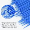 200 Pcs Micro Applicators Brushes, Micro Buds for Eyelashes, Disposable Eyelash Extension Brush for Eyelash Extensions (200PCS, Pink) view 3