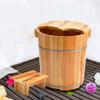 BABYCE Foot Massager Spa Wooden Foot Basin,Smooth and Delicate Pedicure Barrels Pedicure Bowl Spa Massage for Soaking Feet Massager Foot Tub Foot Bath Barrel Foot Spa Household Wash Ba view 4