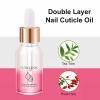 Fujiuia Double Layer Nutrient Oil Anti Barb Dead Skin Moisturizing Care Oil Softener Nail Care 15ml Multi Color Finger Edge view 2