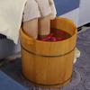 BABYCE Foot Massager Spa Relax Pedicure Foot Bath,Sauna Wooden Bucket,Foot Massage Spa for Home,Foot and Leg Spa for Adults Foot Spa Household Wash Ba view 2