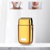 Cordless Double Electric Shaver for Men, High Efficiency Removable Head Zinc Alloy Hair Beard Trimmer Rechargeable view 4