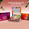 Colorbar Eyeshadow Palette - Richly Pigmented Glitter Eyeshadow - Crease-Proof and Velvety Smooth - Long-lasting Wear - Pixie Love - 0.9 oz view 3