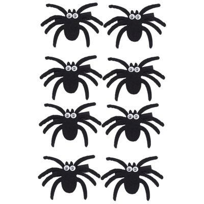 NOLITOY 8pcs Boy Girl Spider Hair Clips Funny Halloween Spider Headband Accessories for Parties Costumes and Festive Celebrations Comfortable Lightweight for Girls
