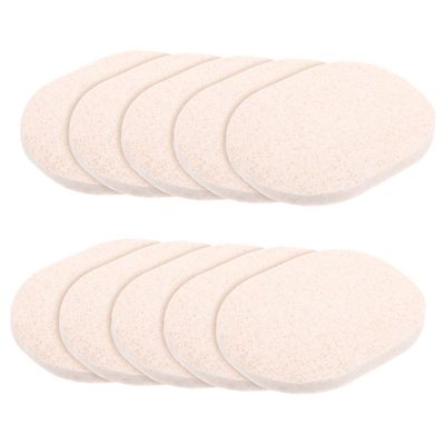 40 pcs Portable Facial Sponges Cleansing Exfoliating Multi Function Face Scrubbers Removing Makeup Dirt Dead Skin Reusable Face Sponges Daily Use