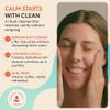 Fig.1 Hydrating Facial Cleanser for Women | Gentle Cleanser Face Wash with Glycerin & Squalane | Non-Drying, Fragrance-Free Formula for Sensitive Skin | 3.4 oz Refillable Bottle view 2
