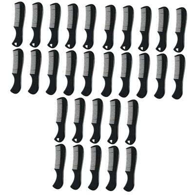 Beaupretty 30pcs Beard and Hair Comb Pocket Sized Grooming Tool for Men Fine Toothed Design for Easy Styling and Care Portable for Travel and Daily Use
