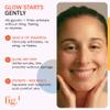 Fig.1 Glycolic Glow Treatment  4% Glycolic Acid Face Exfoliant, Exfoliating & Glowing Emulsion, Chemical Peel for Radiant Skin, Hydrating PHA & Squalane, Vegan, 30 ml view 2