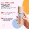Fig.1 Glycolic Glow Treatment  4% Glycolic Acid Face Exfoliant, Exfoliating & Glowing Emulsion, Chemical Peel for Radiant Skin, Hydrating PHA & Squalane, Vegan, 30 ml view 4