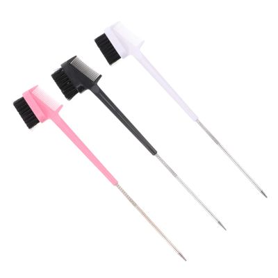 Beavorty 6pcs Eyebrow Brush Lash Comb Eyebrow Brush Double Head Makeup Tool Non-slip Grip for Salon Home Use