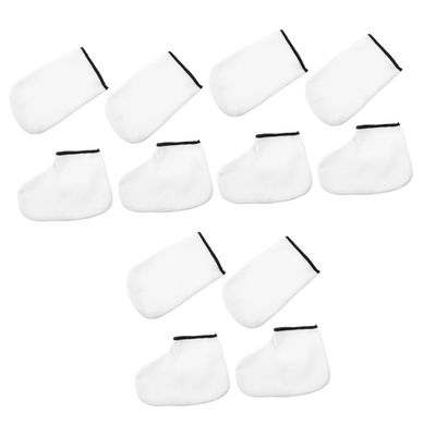 Beavorty 6pairs Paraffin Wax Gloves Boot for Skin Care Insulated Heat Preservation Mittens for and Professional Treatments Moisturizing Hand and Foot Care