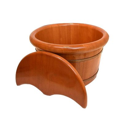 BABYCE Foot Massager Spa Foot and Leg Spa for Adults,Sauna Wooden Bucket,Foot Massage Spa for Home,Relax Pedicure Foot Bath,Large Foot Bath Spa Tub Foot Spa Household Wash Ba