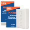 Mando Acidified Cleansing Bar - 24-Hour Odor Control - Removes Odor Better than Soap - Moisturizing Formula - SLS Free, Paraben Free - Safe For Sensitive Skin - Pro Sport view 1