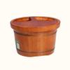 BABYCE Foot Massager Spa Wooden Foot Basin,Oak Foot Bath Green Care Household Thicken with Lid Insulation Wooden Foot Tub Foot Spa Household Wash Ba view 1