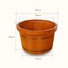 BABYCE Foot Massager Spa Wooden Foot Basin,Oak Foot Bath Green Care Household Thicken with Lid Insulation Wooden Foot Tub Foot Spa Household Wash Ba view 2