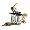 1PC BRASS TATTOO MACHINE SHADER 1.25 INCH 24AWG 10WRAPS COPPER WIRE 47UF 50V COIL NON BOBBIN US 8-32 THREAD TMB-14 view 3