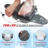 Shower Foot Scrubber With Pumice Stone Foot Scrubber For Shower & Bathtub Slipper Foot Exfoliator Tool Use For Foot Care Cleans Smooths & Removes Dead Skin On Foot Without Bending view 2