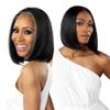 Sensationnel Dashly Lace Saltandpepper Wig - Sp Unit 1 Hand Tied Laceparting Ear to Ear Synthetic (1B OFFBLACK) view 1