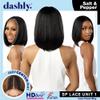 Sensationnel Dashly Lace Saltandpepper Wig - Sp Unit 1 Hand Tied Laceparting Ear to Ear Synthetic (1B OFFBLACK) view 4