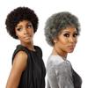 Sensationnel Empire Human Hair Wig - Salt And Pepper Bliss Contouring Mesh Cap Heat Safe (350 COPPERRED) view 1