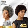 Sensationnel Empire Human Hair Wig - Salt And Pepper Bliss Contouring Mesh Cap Heat Safe (350 COPPERRED) view 2