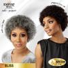 Sensationnel Empire Human Hair Wig - Salt And Pepper Bliss Contouring Mesh Cap Heat Safe (350 COPPERRED) view 3