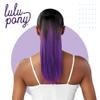 Sensationnel Lulu Pony tail drawstring - Lulupony Nisi high heat synthetic yaki pony tail or up do hair extension wig piece - Lulupony Nisi (T2/613) view 4