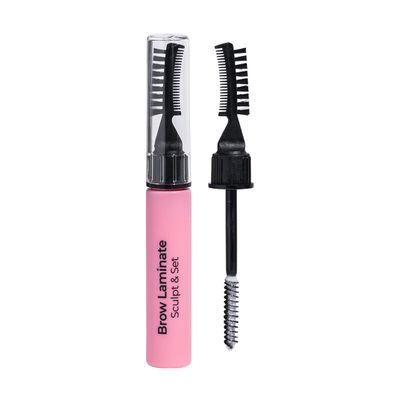 MCoBeauty - Brow Laminate Sculpt & Set - Wax Hybrid Formula, Gel Wax - Suitable for All Brow Colors and Types - Includes Spoolie Brush and Dual Sided Styling Tool - Eyebrow Kit