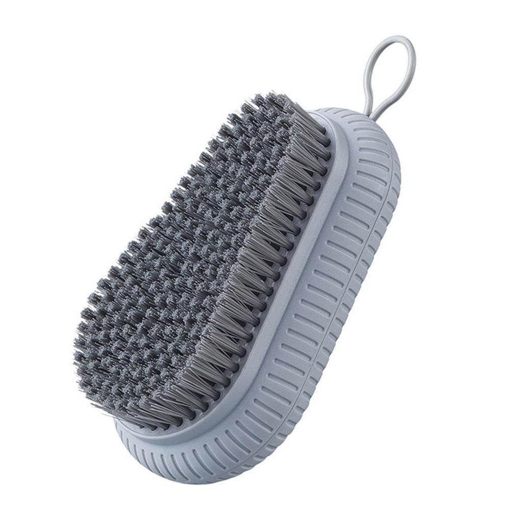 Heavy Duty Nail Brush Fingernail Scrub Brush Hand and Nail Cleaning Brush Hand Scrubber Durable Stiff Bristle Fingernail Brushes Nail Scrub Brushes Handle Grip Nail Brush for Men and Women