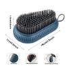 Heavy Duty Nail Brush Fingernail Scrub Brush Hand and Nail Cleaning Brush Hand Scrubber Durable Stiff Bristle Fingernail Brushes Nail Scrub Brushes Handle Grip Nail Brush for Men and Women view 2