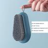 Heavy Duty Nail Brush Fingernail Scrub Brush Hand and Nail Cleaning Brush Hand Scrubber Durable Stiff Bristle Fingernail Brushes Nail Scrub Brushes Handle Grip Nail Brush for Men and Women view 3