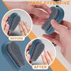 Heavy Duty Nail Brush Fingernail Scrub Brush Hand and Nail Cleaning Brush Hand Scrubber Durable Stiff Bristle Fingernail Brushes Nail Scrub Brushes Handle Grip Nail Brush for Men and Women view 4