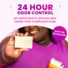 Lume Acidified Body Cleansing Bar - 24 Hour Odor Control - Removes Odor Better than Soap - Moisturizing Formula - Formulated Without SLS and Parabens - OB/GYN Developed - 5 ounce (Lavender Sage) view 3