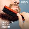 RED by Kiss Beard Brush with 100% Natural Boar Bristles for Men, Premium Wooden Brush, Beards Mustaches Grooming Shaving Comb, Tame and Soften Facial Hair (LONG HANDLE) view 4